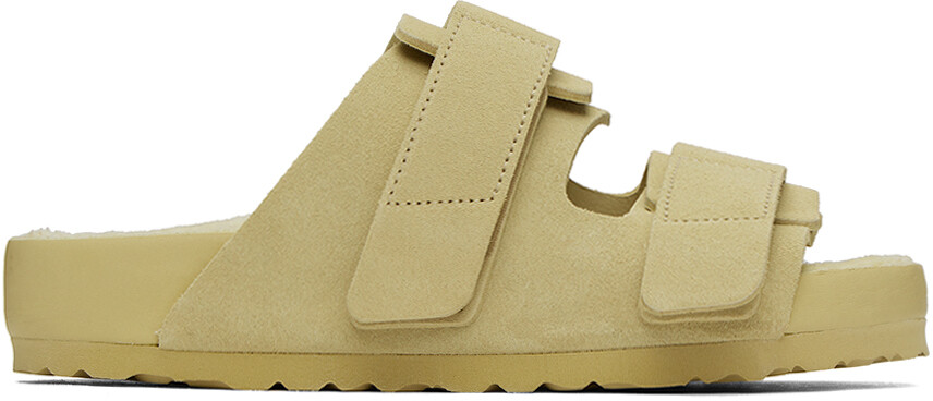

Желтые сандалии Birkenstock Edition Uji Tekla