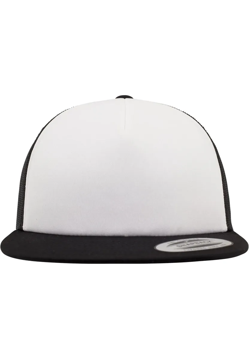 

Flexfit Flex Cap " Flexfit Unisex Foam Trucker с белой передней частью", белый