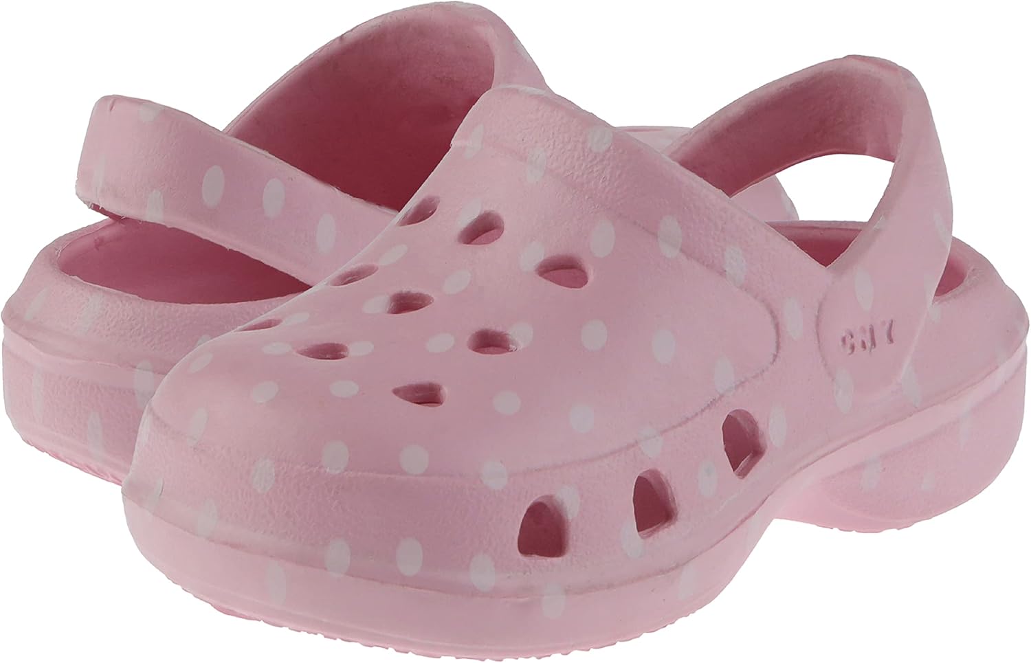 

Детские сабо Capelli New York из вспененного ЭВА с задней ремешком, светло-розовый