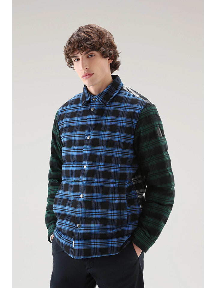 

Куртка Woolrich Check, цвет blau/bunt