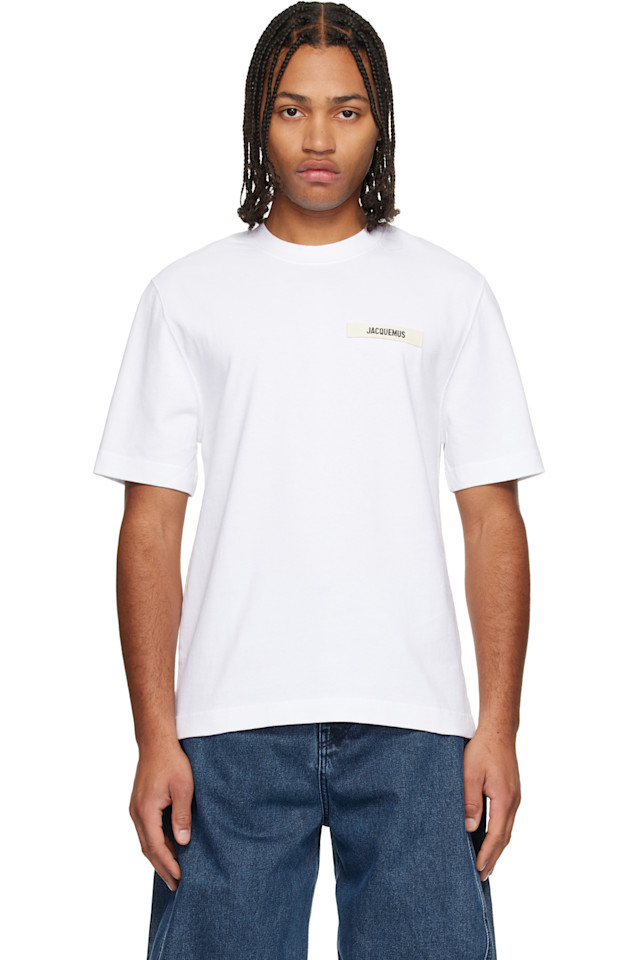 

Футболка Le t-shirt gros Grane Jacquemus, белый