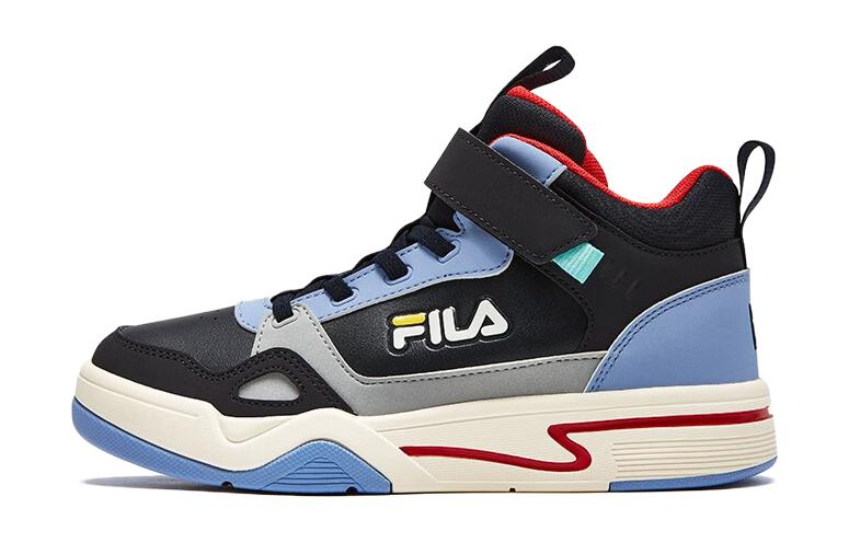 

FILA KIDS Детские кроссовки для скейтбординга Legend, износостойкие, нескользящие, синие, серебристо-серые