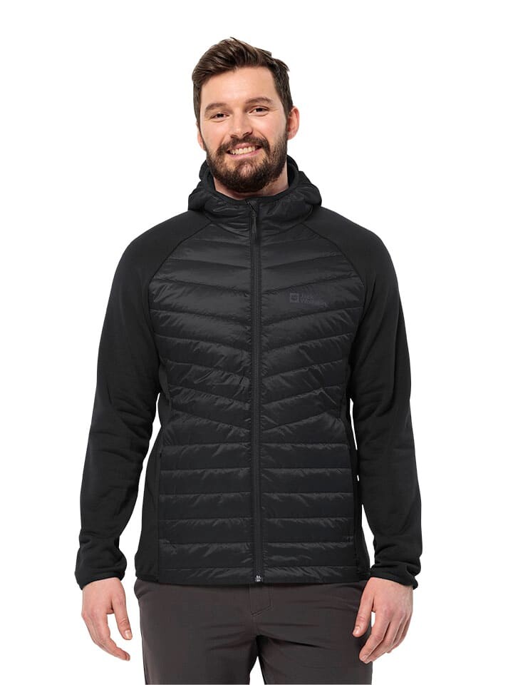 

Дождевик Jack Wolfskin Hybridjacke Routeburn Pro, черный