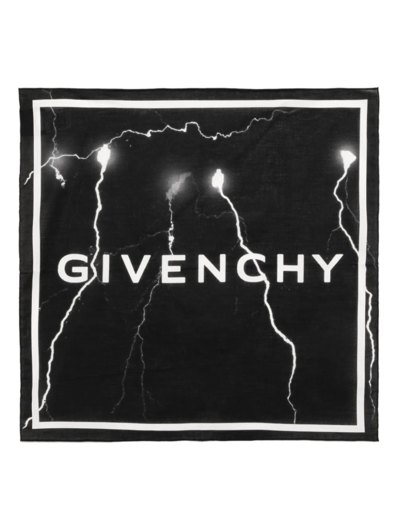 

Шарф с логотипом Givenchy, черный