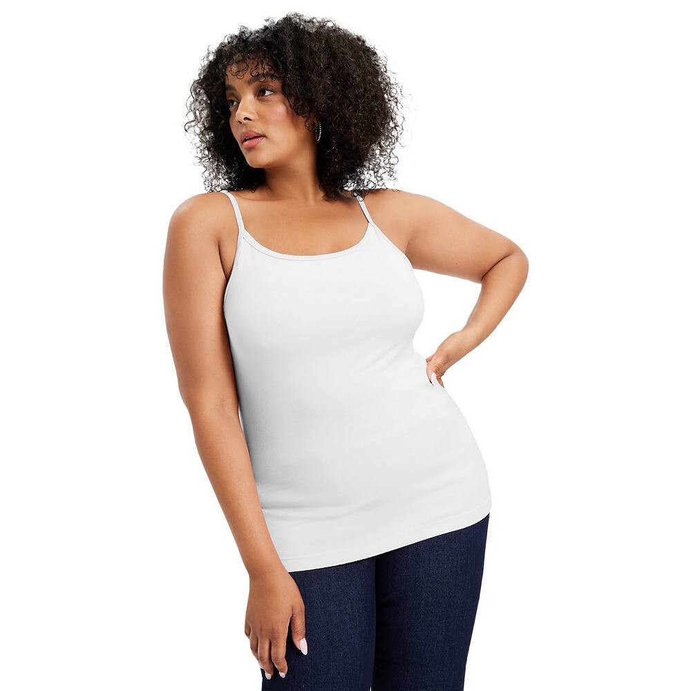 

Женский бюстгальтер-майка June + Vie Plus Size One+only June+Vie, белый