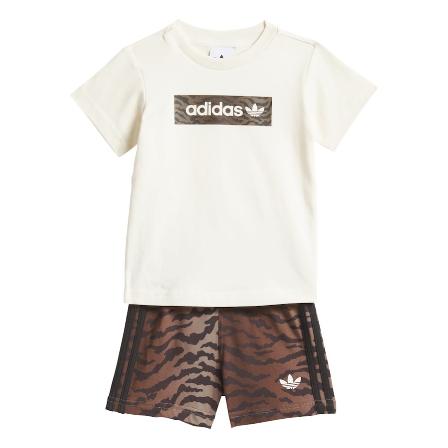 Набор ADIDAS ORIGINALS AOP, Brown/Chocolate/Natural White — фото 3