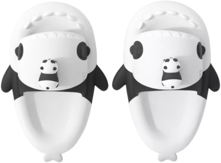 

Тапочки FSwinder в стиле киберпанк с милым мультяшным рисунком акулы и облака для мужчин и женщин, Panda Shark