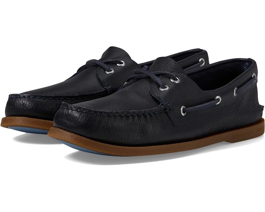 

Оксфорды Sperry Authentic Original 2-Eye Seasonal, цвет Navy Leather