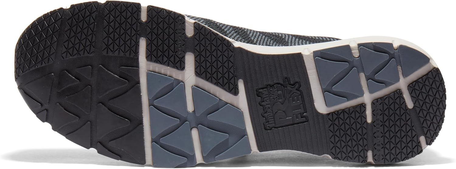 Timberland PRO мужские промышленные рабочие кроссовки CSA Radius Knit с композитным защитным мыском и защитой от проколов, Black/Grey — фото 4
