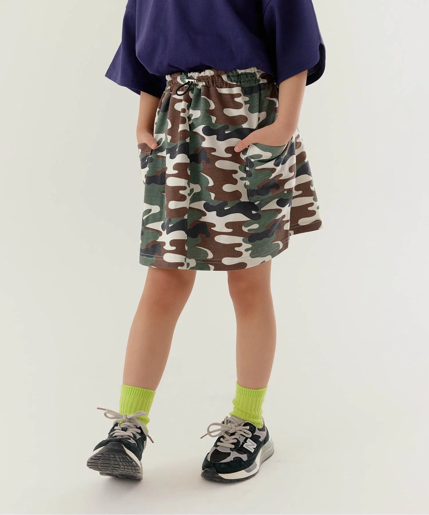 Детская юбка-карандаш BREEZE камуфляж