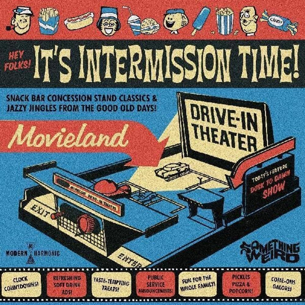 

Виниловая пластинка LP Something Weird: Hey Folks! It's Intermission Time! [Hot Dog Brown Vinyl] - Various Artists