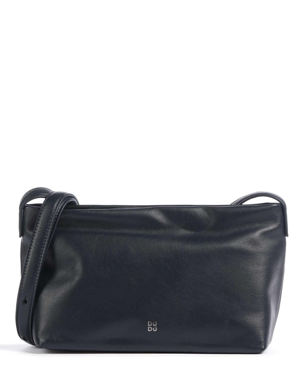 

Сумка через плечо Fiji из мелкозернистой телячьей кожи. Dudu Bags, синий