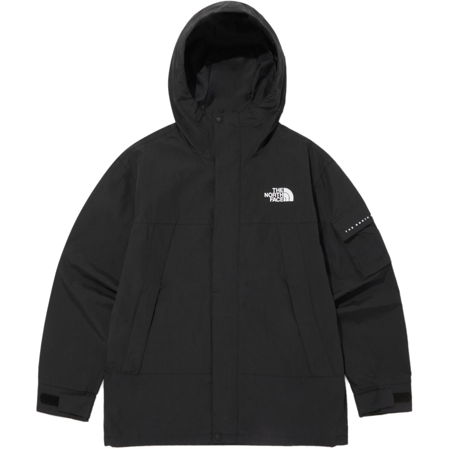 

Куртка унисекс черная The North Face, черный