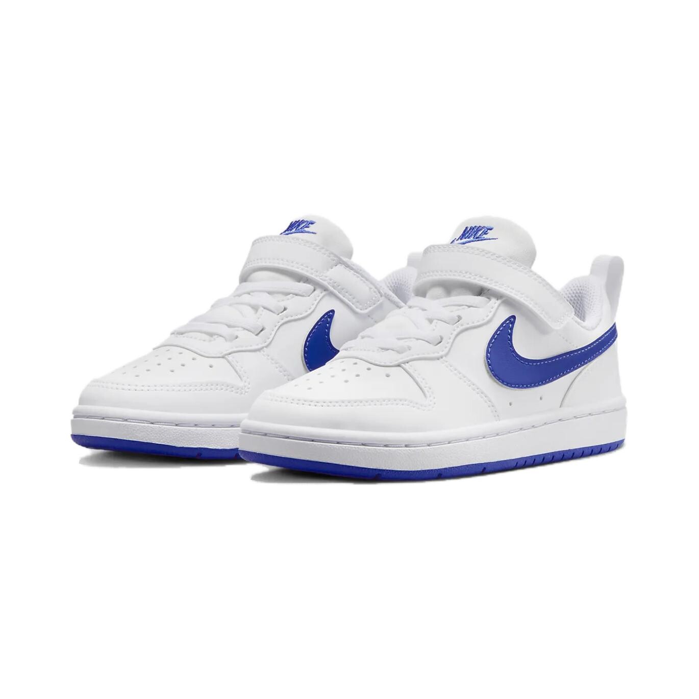Детские кроссовки для скейтбординга Nike Court Borough Low PS PS, White/Blue — фото 3