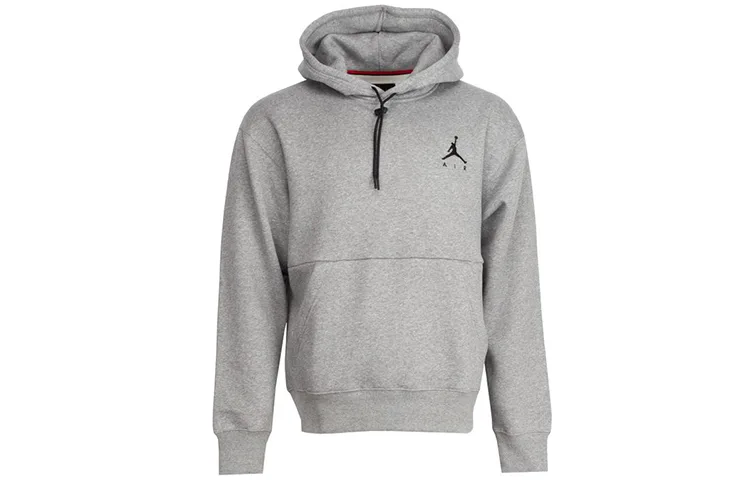 Толстовка с капюшоном Jumpman Air Fleece Jordan, серый