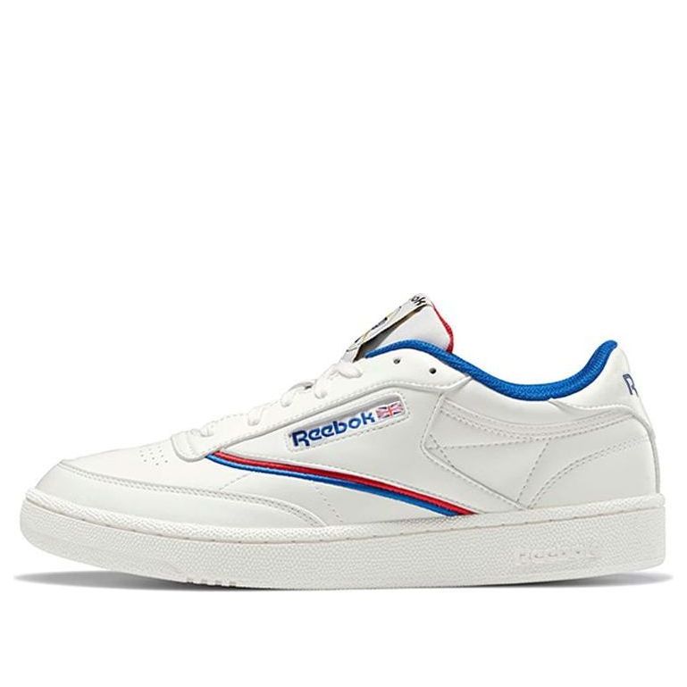 

Кеды Reebok Club C 85 'Chalk Vector Blue Red', синий