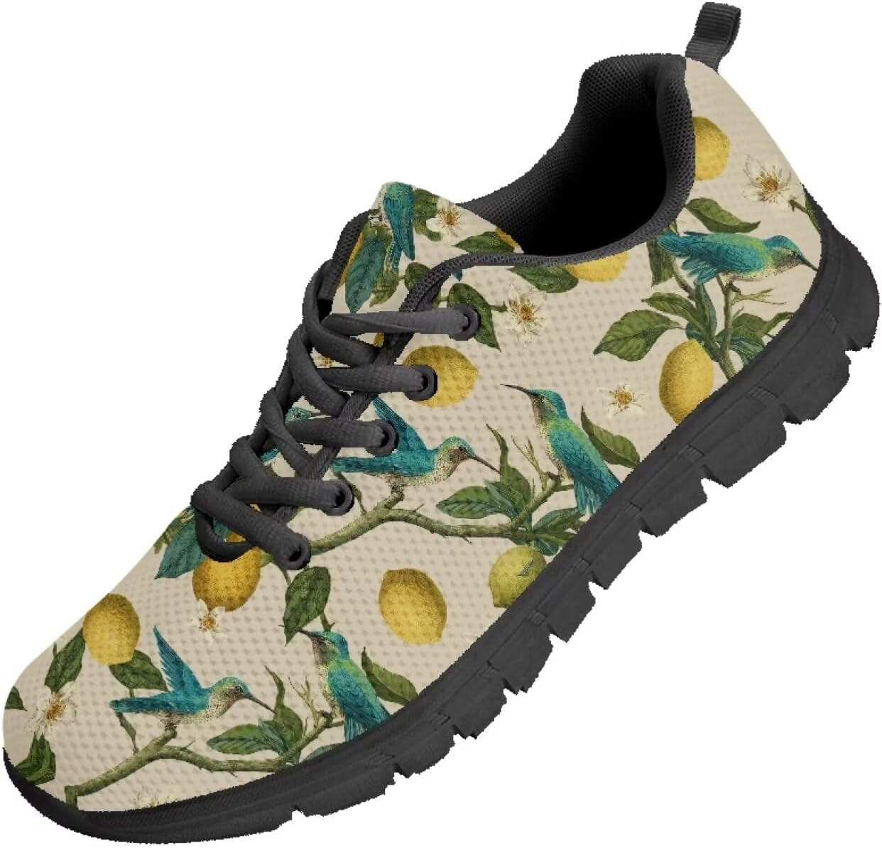 

Мужские кроссовки Funnydude Funny Print для бега, легкие и комфортные на осень, с шнуровкой, для спортзала, Lemon