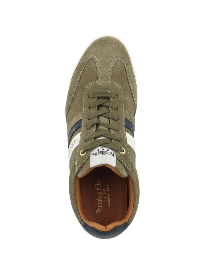 Низкие кеды Vasto Suede зеленого цвета Pantofola D'Oro — фото 2