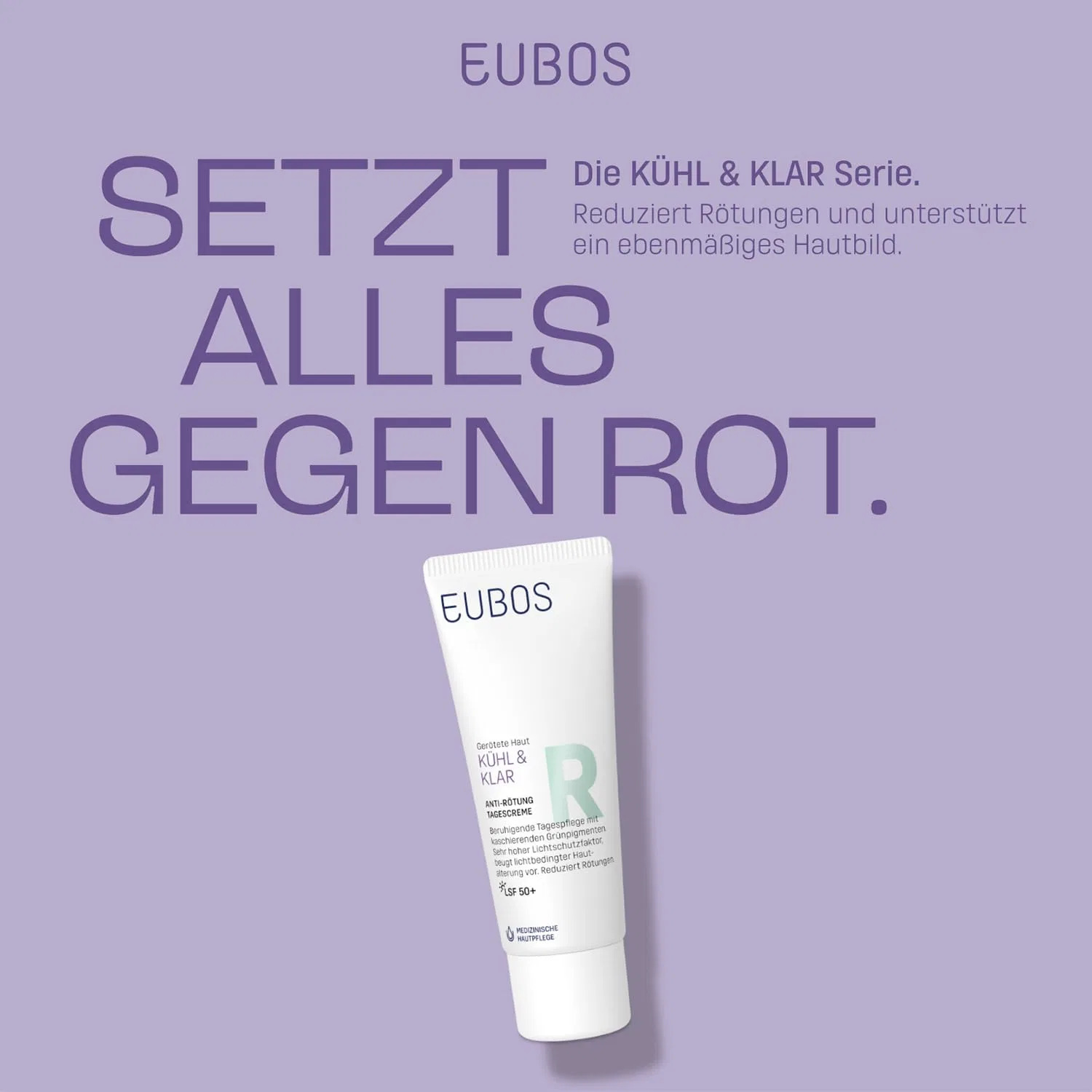 Маска для лица Eubos — Дневной Cool and Clear против покраснений SPF +, 40 мл — фото 2