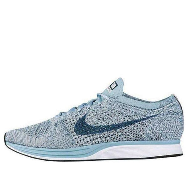 

Кроссовки flyknit racer Nike, белый