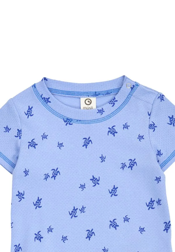 Комбинезон baby und kleinkindzubehör 1583048600 xt Müsli By Green Cotton, Azure Blue Shell Blue — фото 3
