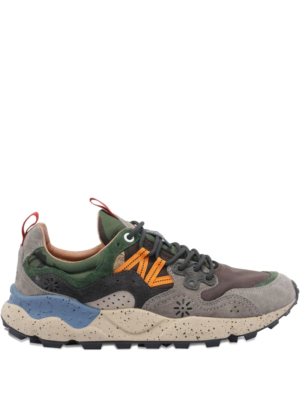 

Кроссовки Yamano 3 на шнуровке FLOWER MONTAIN, серый