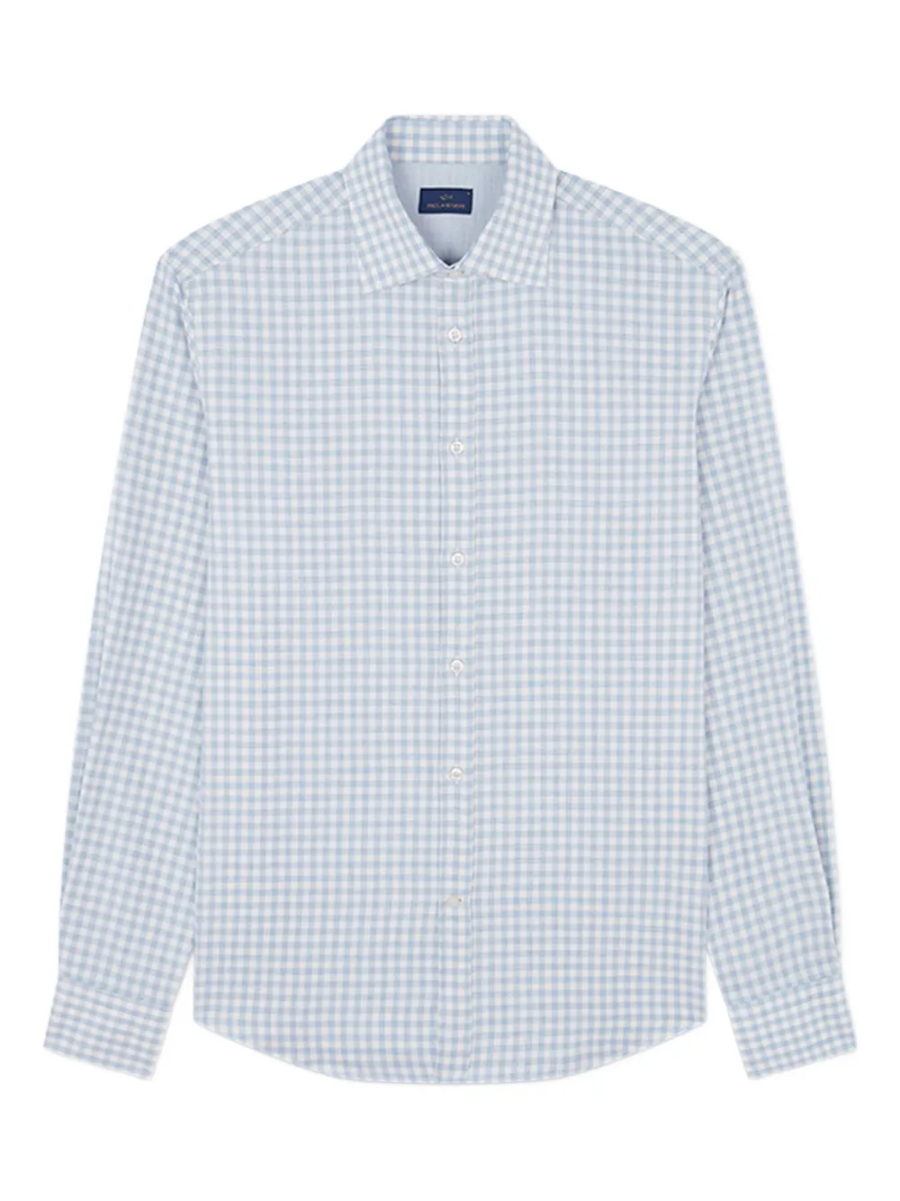 

Рубашка из хлопка в клетку "гингем" Paul & Shark, синий