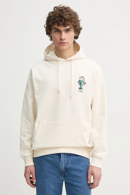 

Хлопковая толстовка Le Hoodie Vase Drôle De Monsieur, бежевый