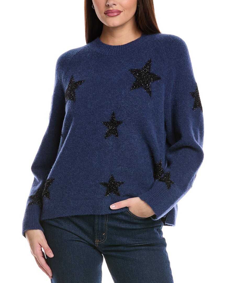 

Свитер AllSaints Starlet из шерсти и альпаки All Saints, синий