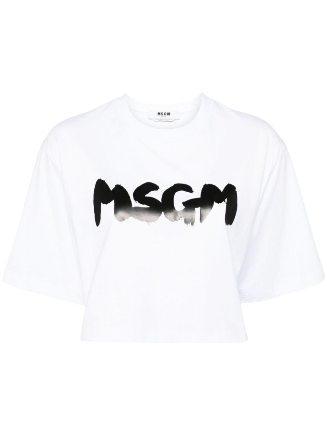 

MSGM футболка с логотипом, белый