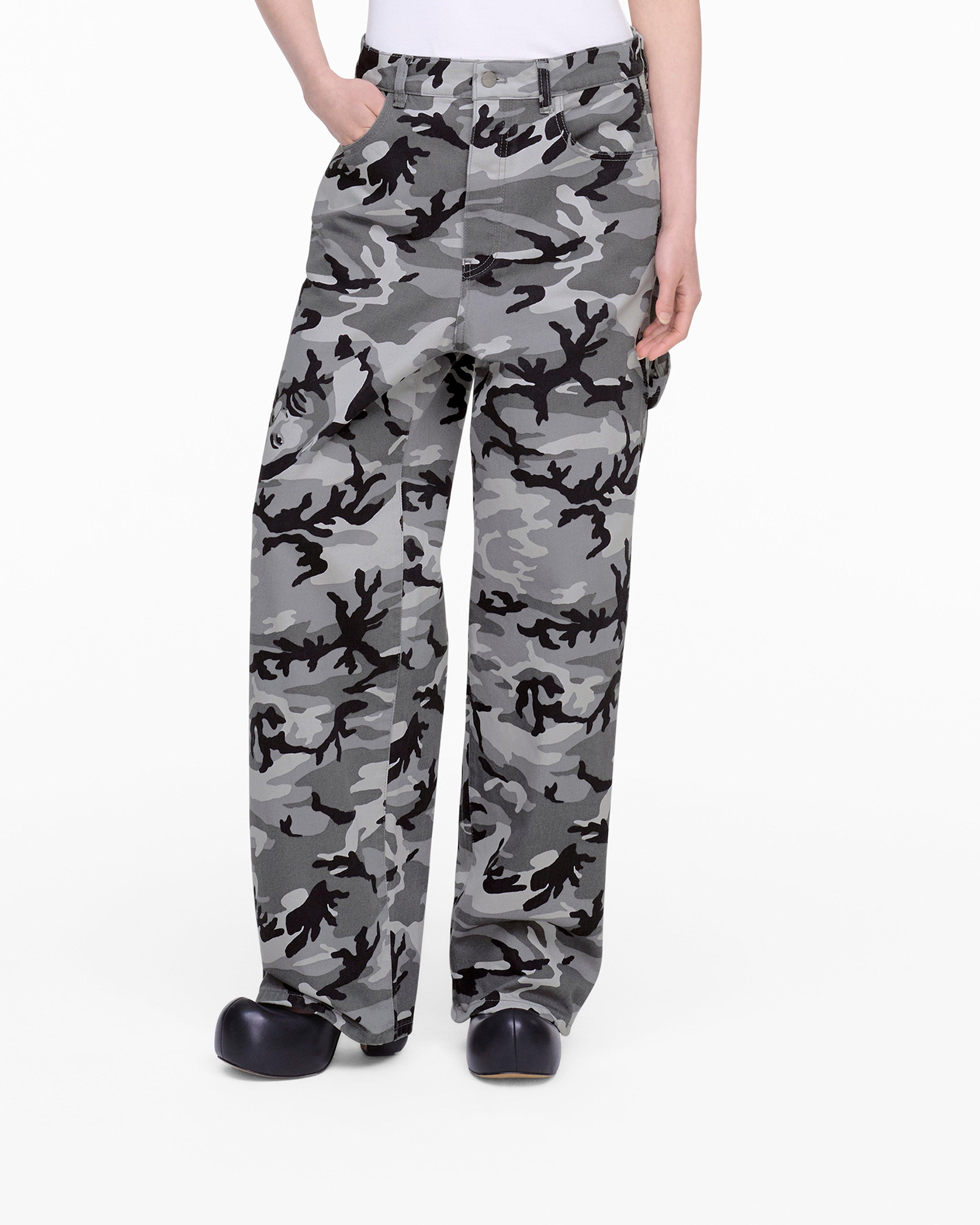 

Джинсы Marc Camo Oversize Marc Jacobs, цвет Grey Multi