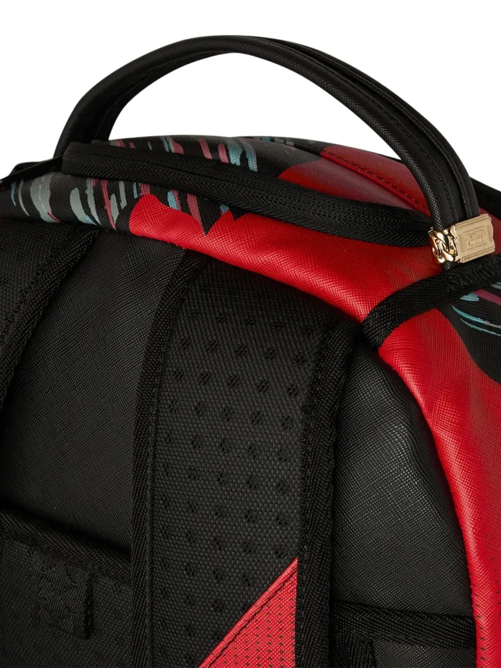 Рюкзак с графическим принтом Hyper Driven Shark Sprayground Kid, черный — фото 3