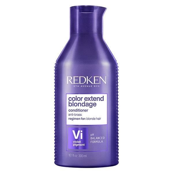 

Redken, Color Extend Blondage Conditioner, фиолетовый охлаждающий кондиционер для светлых и светло-коричневых оттенков, 300 мл