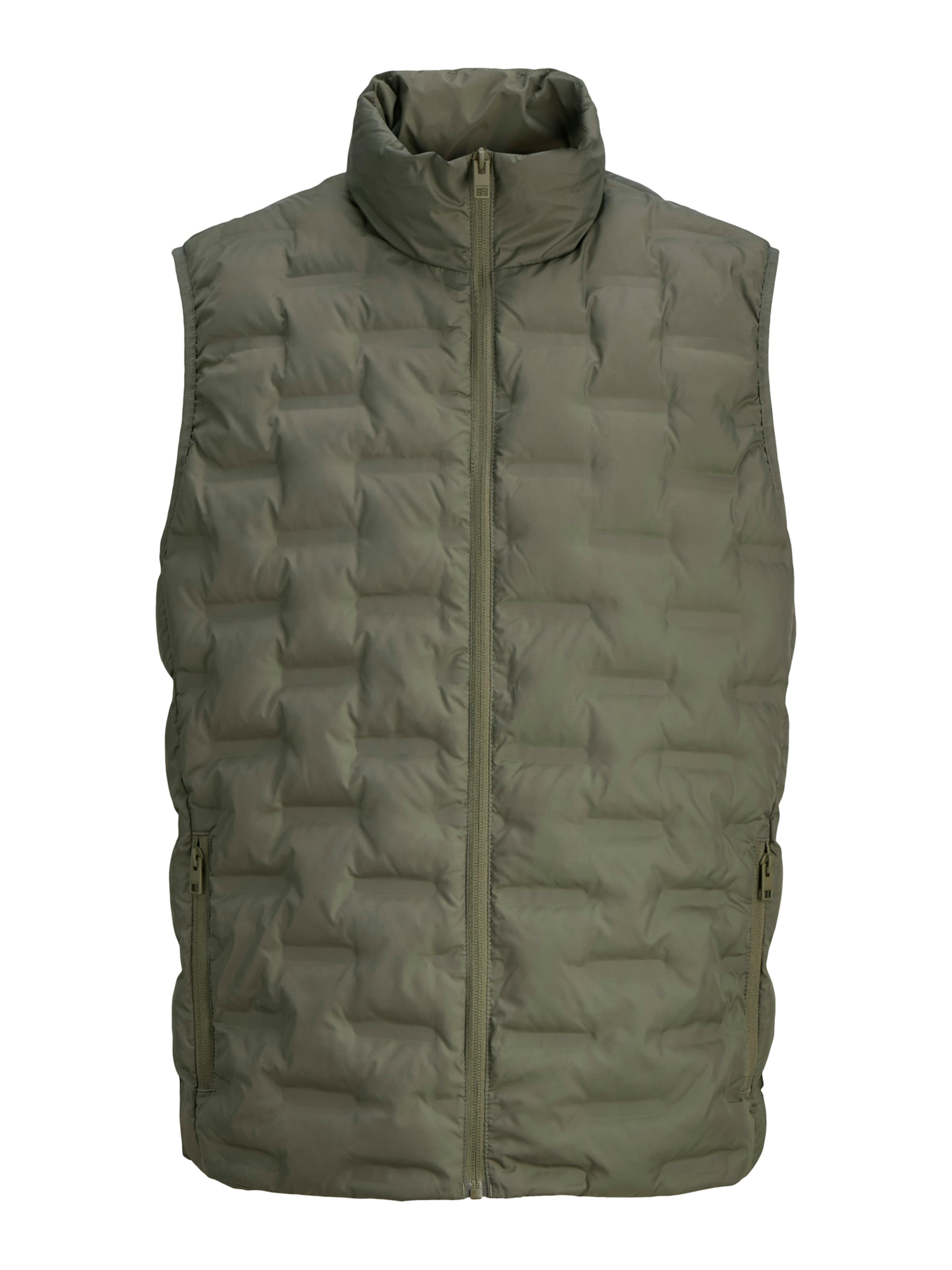 

JACK & JONES Жилет 'JWHASTON' в оливковом цвете