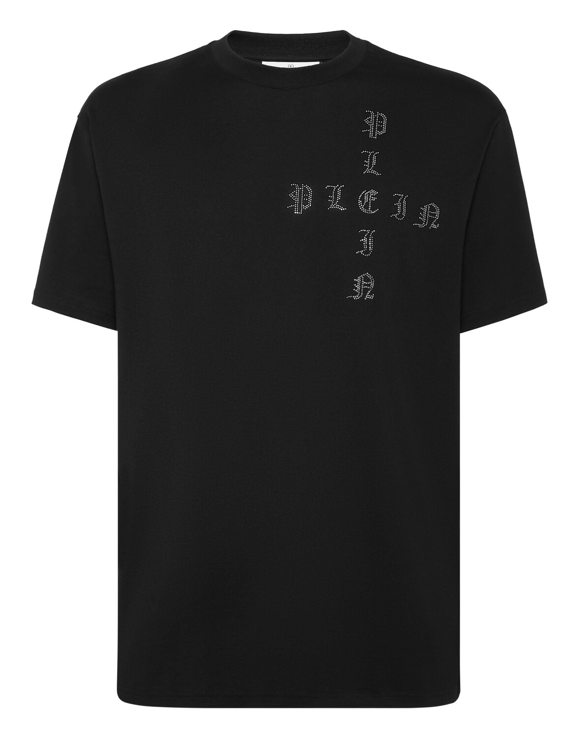 

Футболка с круглым вырезом SS Gothic Plein с кристаллами Philipp Plein, цвет Black / Black