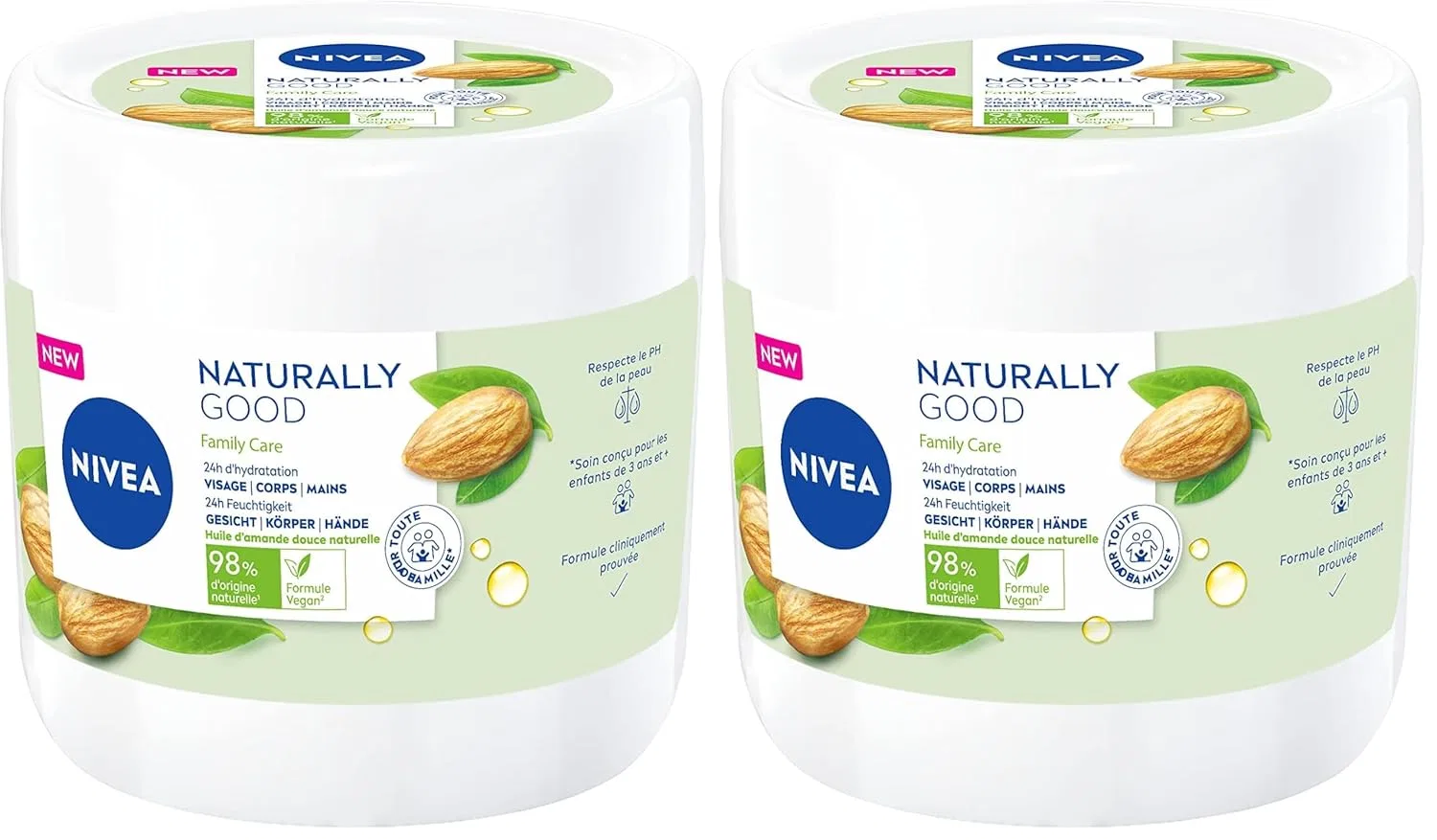 Многофункциональный крем для всей семьи «NATURALLY GOOD Family Care» от NIVEA Nivea
