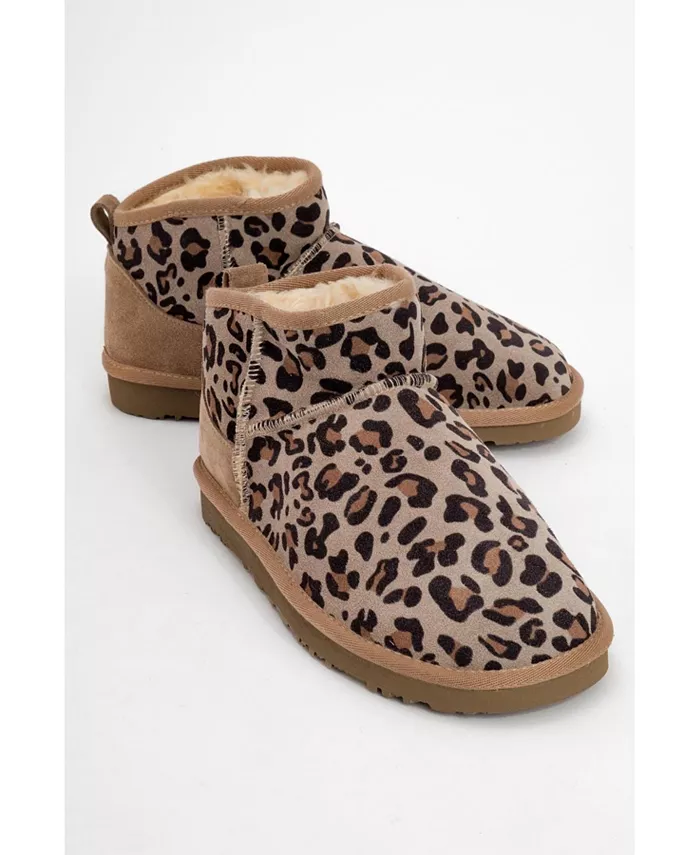 Кожаные ботинки Zaz (женские) Forever & Always Shoes, коричневый/бежевый