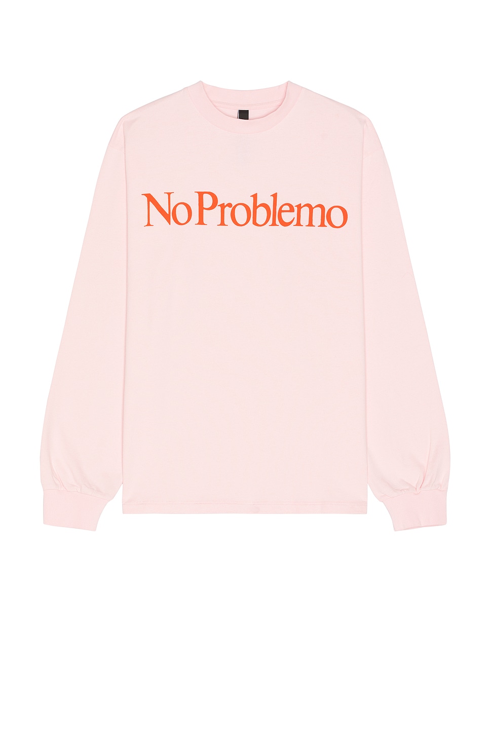 

Футболка с длинным рукавом No Problemo No Problemo, Pale Pink