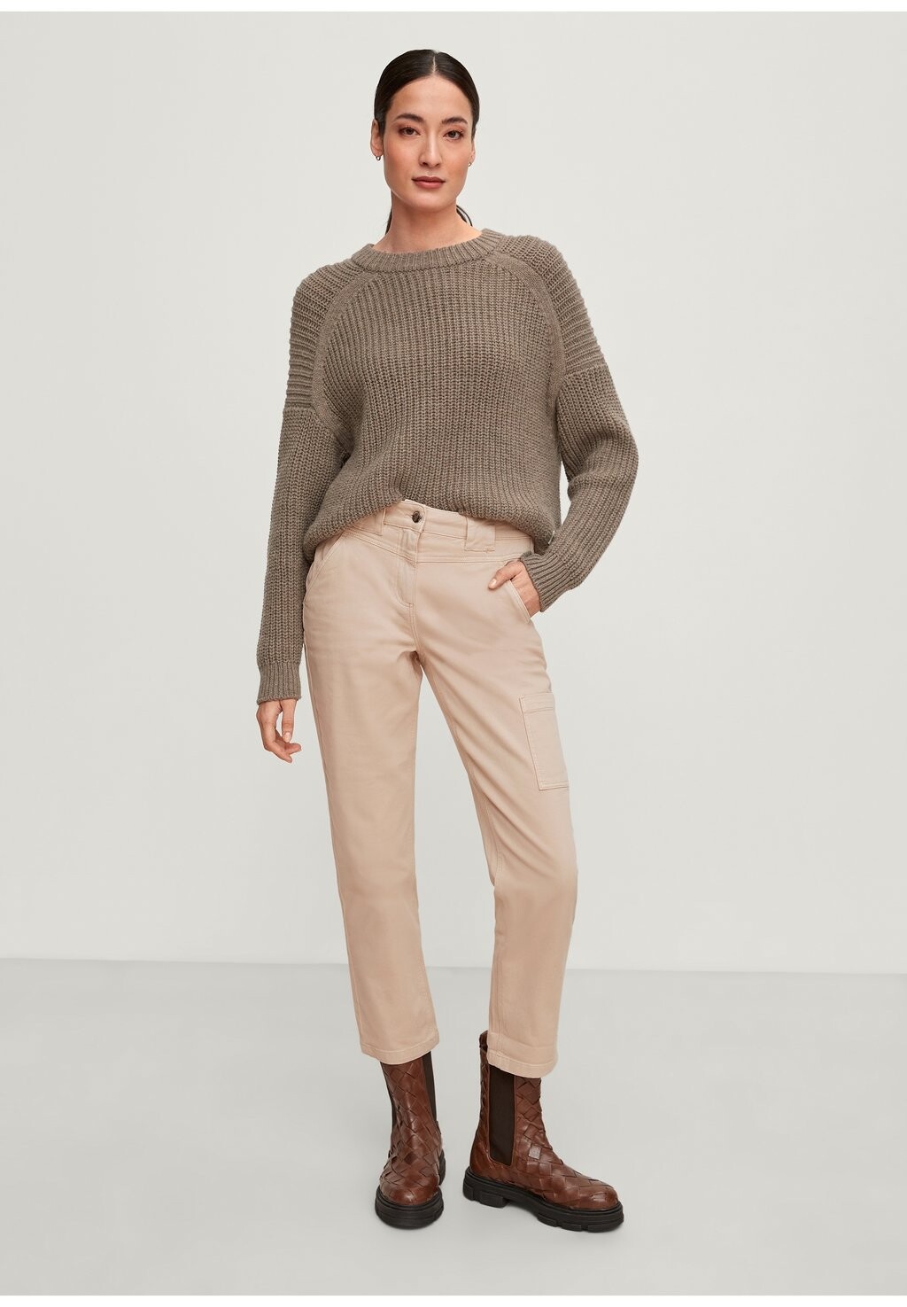 

Брюки карго comma casual identity, бежевый