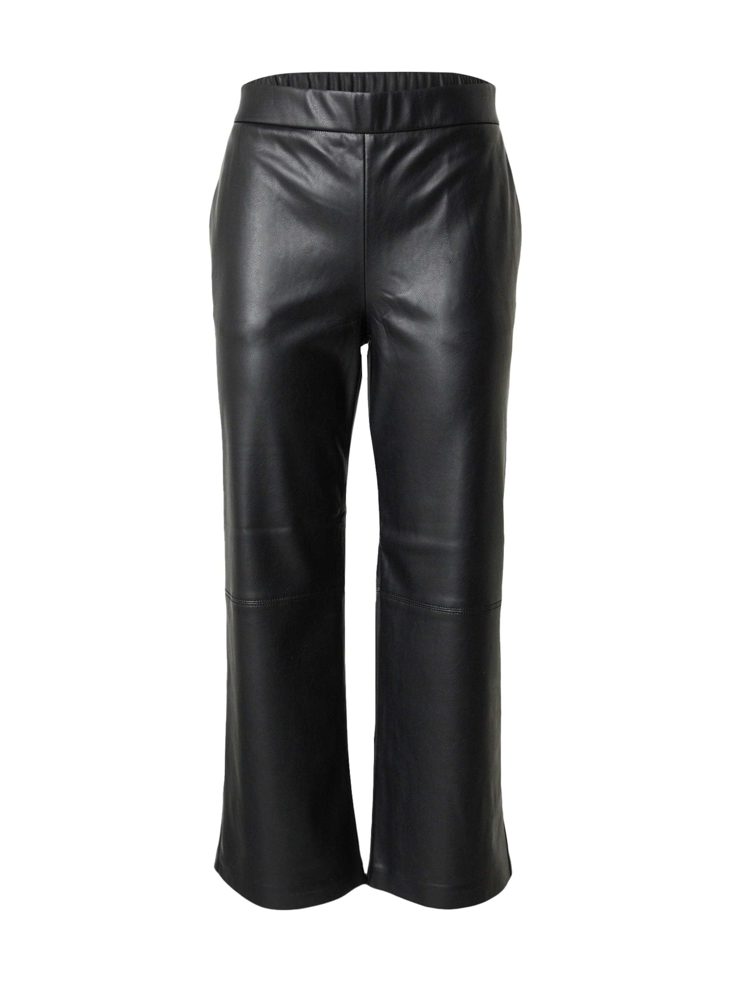 

s.Oliver Широкие брюки в черном цвете