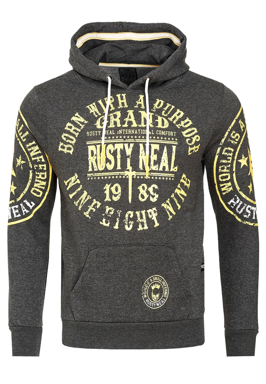 

Толстовка с капюшоном Rusty Neal Sweatshirt, антрацит