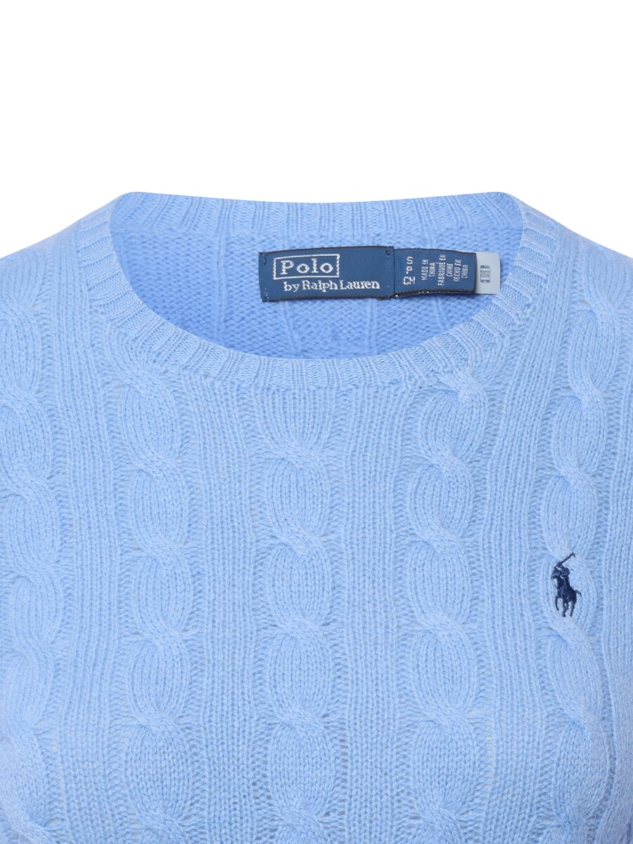 Свитер Polo Ralph Lauren, Sky blue — фото 3