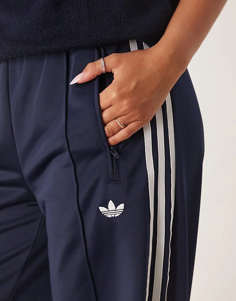 Спортивные брюки adidas Originals Firebird Loose темно-синего цвета — фото 4