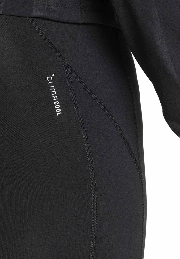 Трикотажные брюки для бега, модель adi365, adidas, черный — фото 4