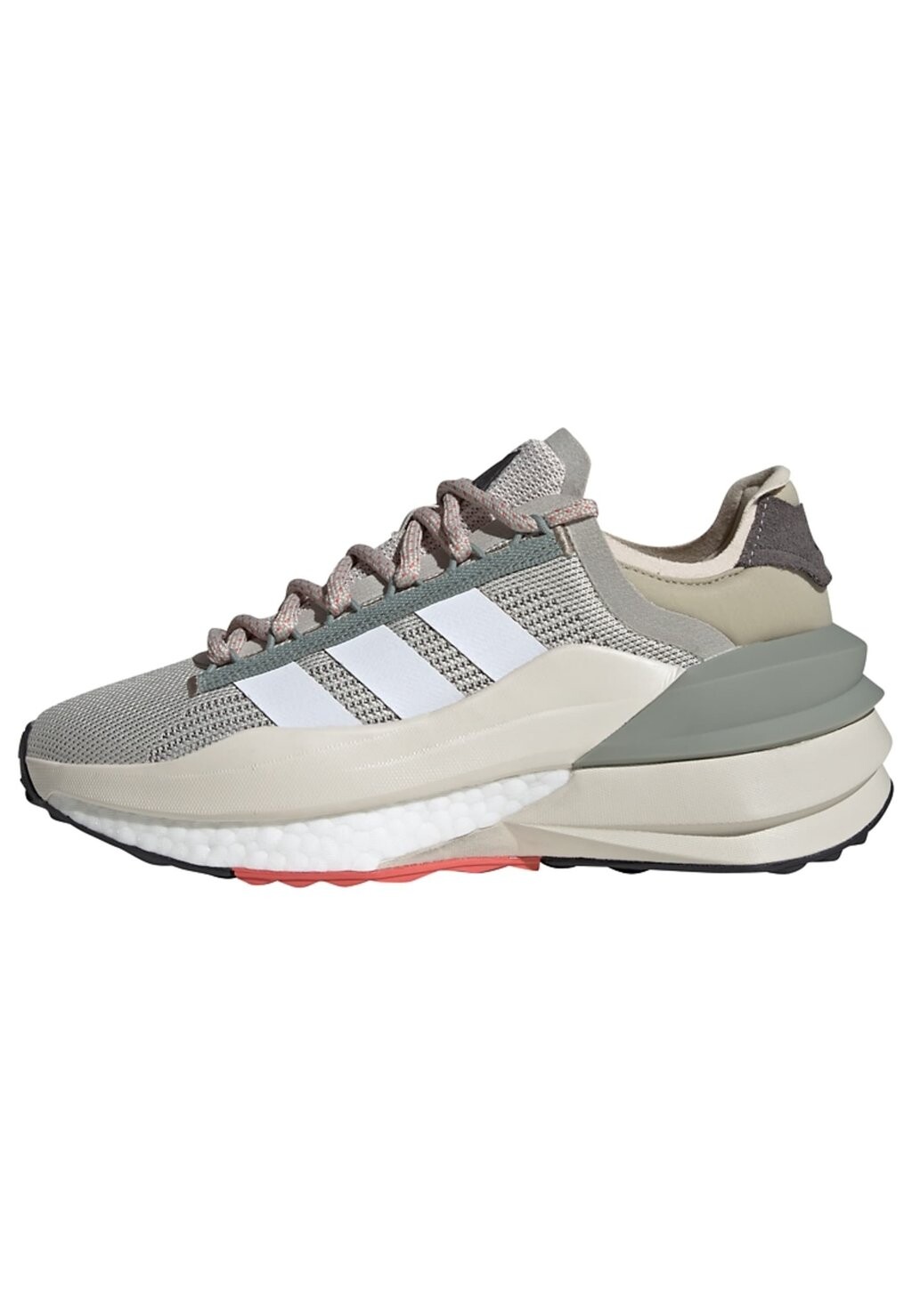 

Низкие кроссовки Avryn Adidas, цвет putty grey cloud white silver pebble