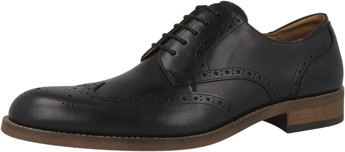 Мужские туфли Clarks CraftRemi Tip, черный — фото 4