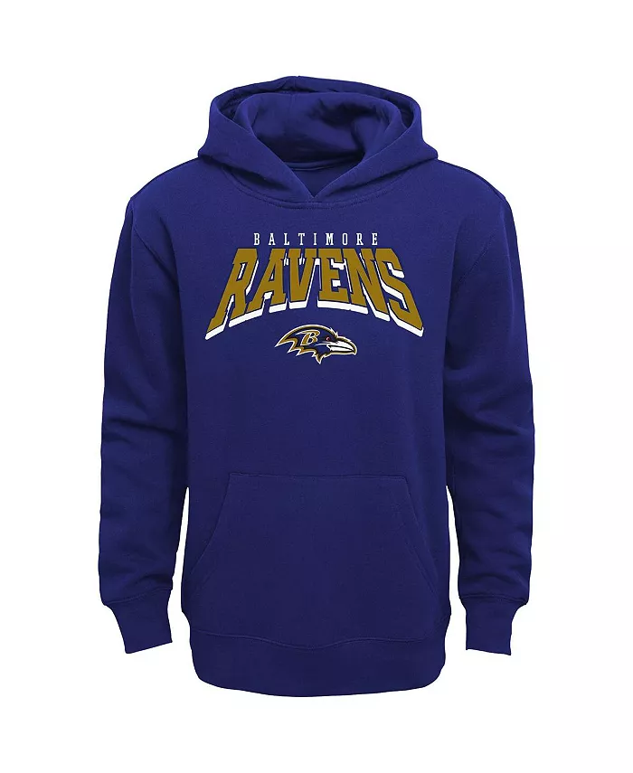 Детский комплект из 2 предметов Baltimore Ravens Dynamic Duo: флисовая толстовка с капюшоном и спортивные брюки Outerstuff — фото 3