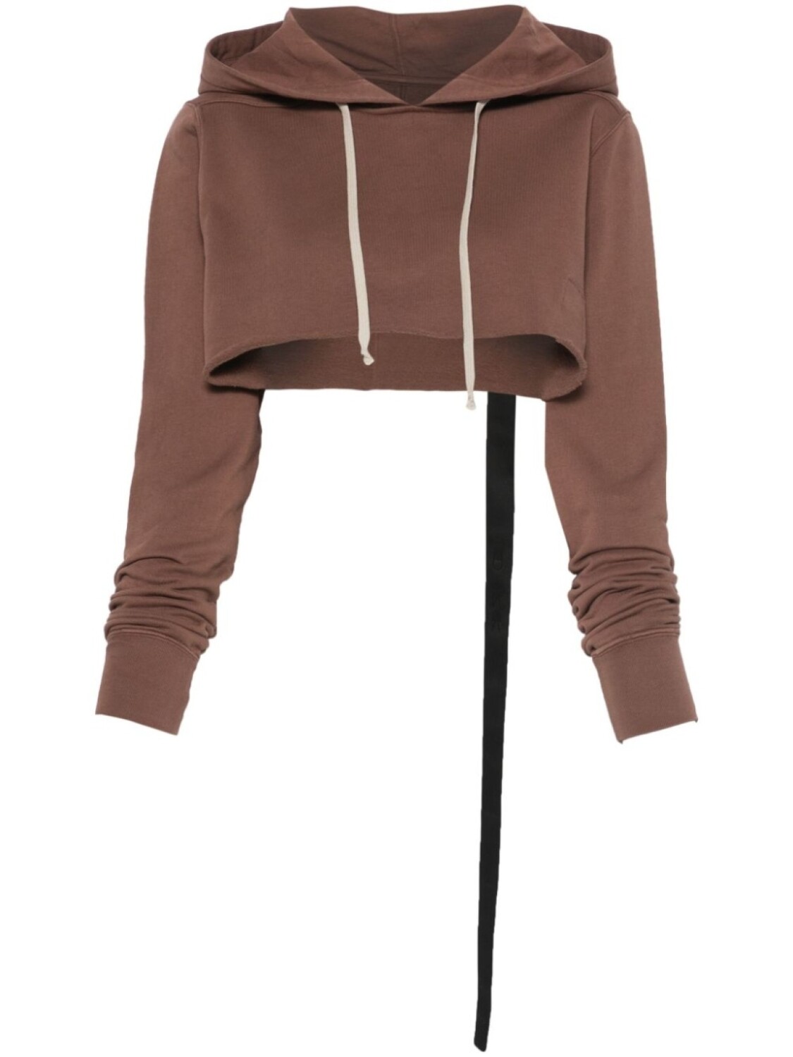 

Rick Owens DRKSHDW укороченное худи, коричневый