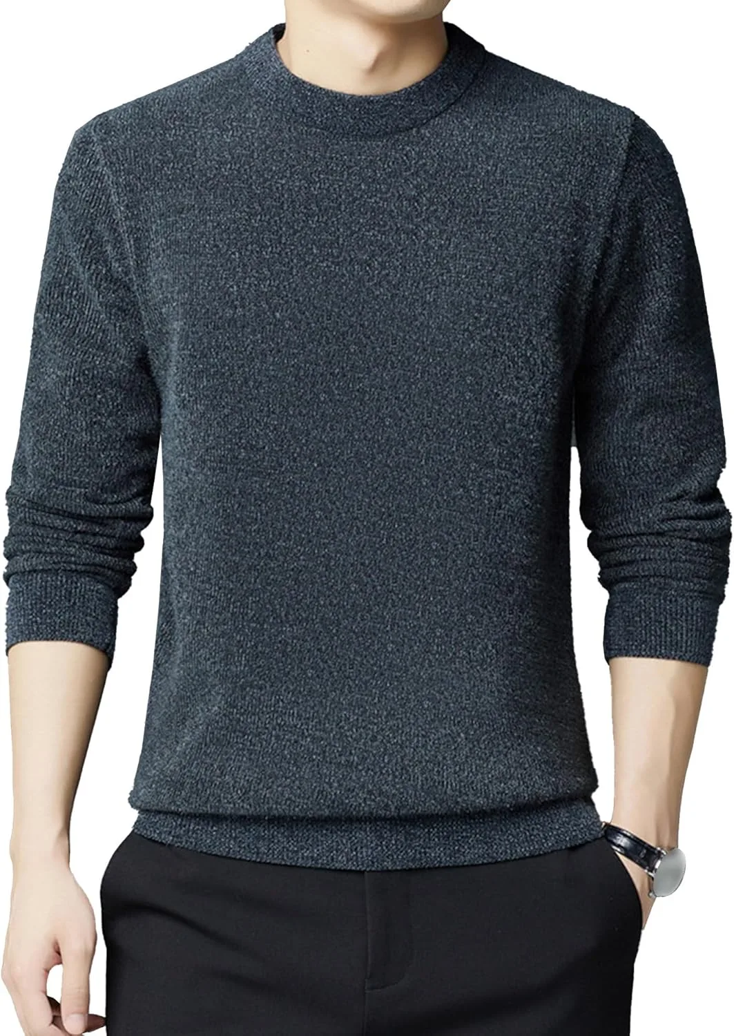 

Мужской свитер-пуловер с подкладкой Sherpa SWJGLITTR