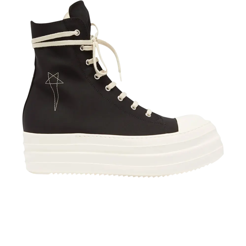 

Высокие кроссовки Rick Owens DRKSHDW Double Bumper High, черный